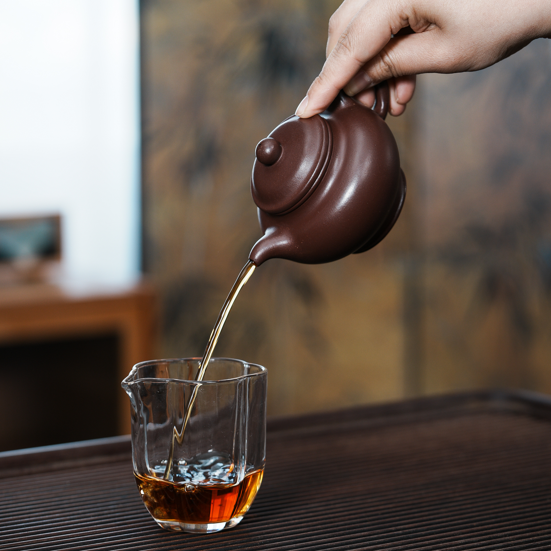 JF紫泥[小掇只280CC]原矿手工紫砂壶