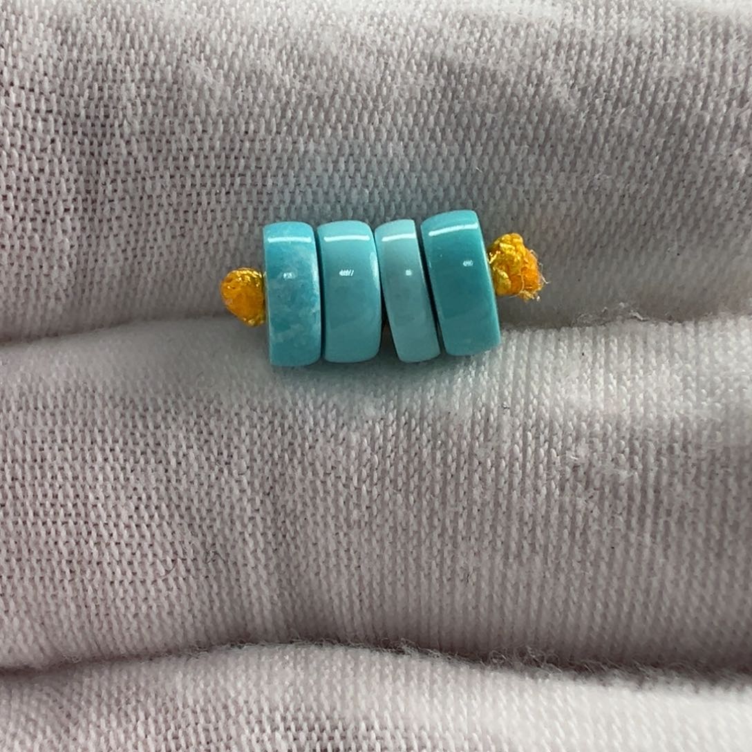 未镶嵌绿松石隔片6.6mm