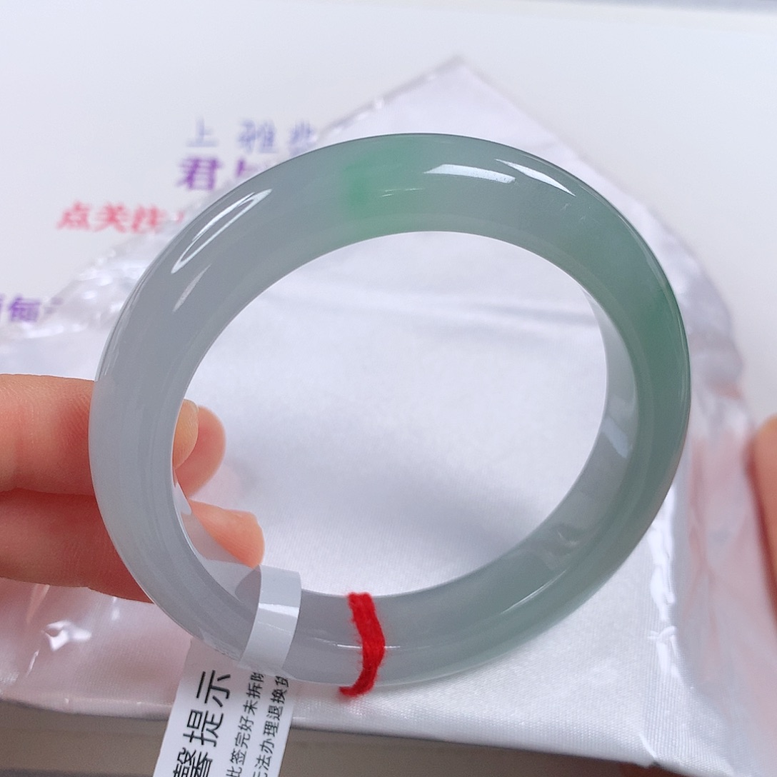 未镶嵌手镯翡翠 正圈①⑦⑤