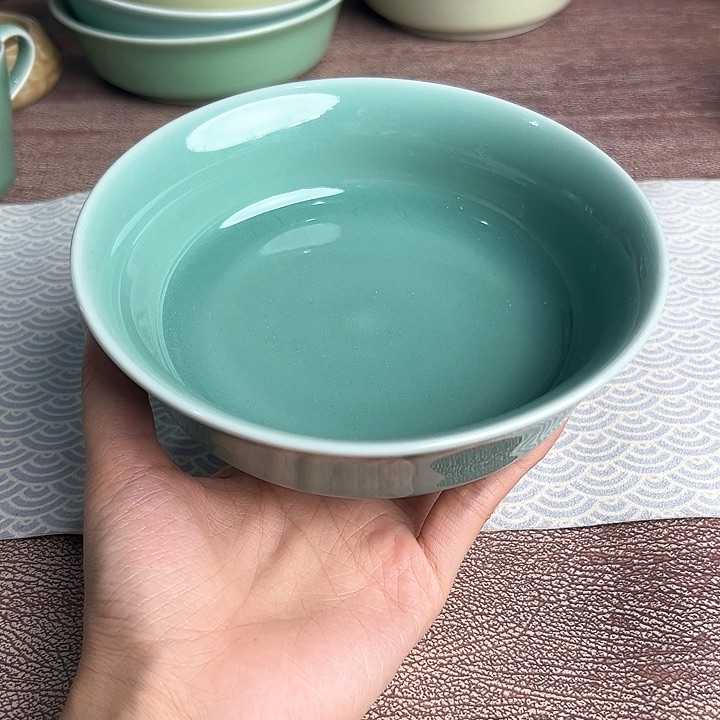 龙泉云间青瓷小米茶器