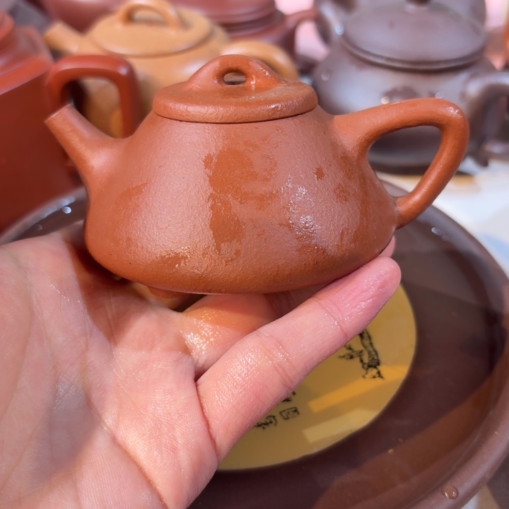 紫砂茶壶降坡泥。120cc小子冶 