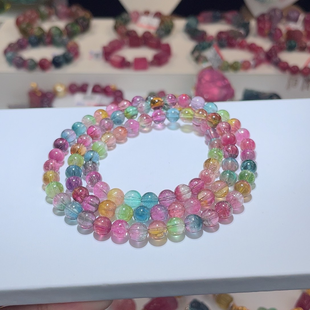 碧玺手链未镶嵌碧玺手链