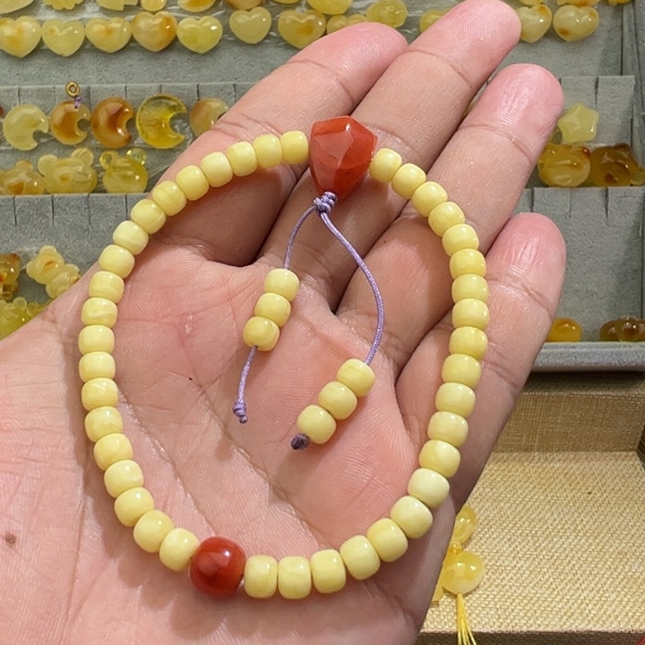 琥珀吊坠(不含链)未镶嵌卡6小手持