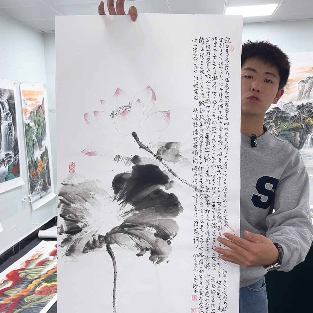 国画宣纸国画纯手绘作品