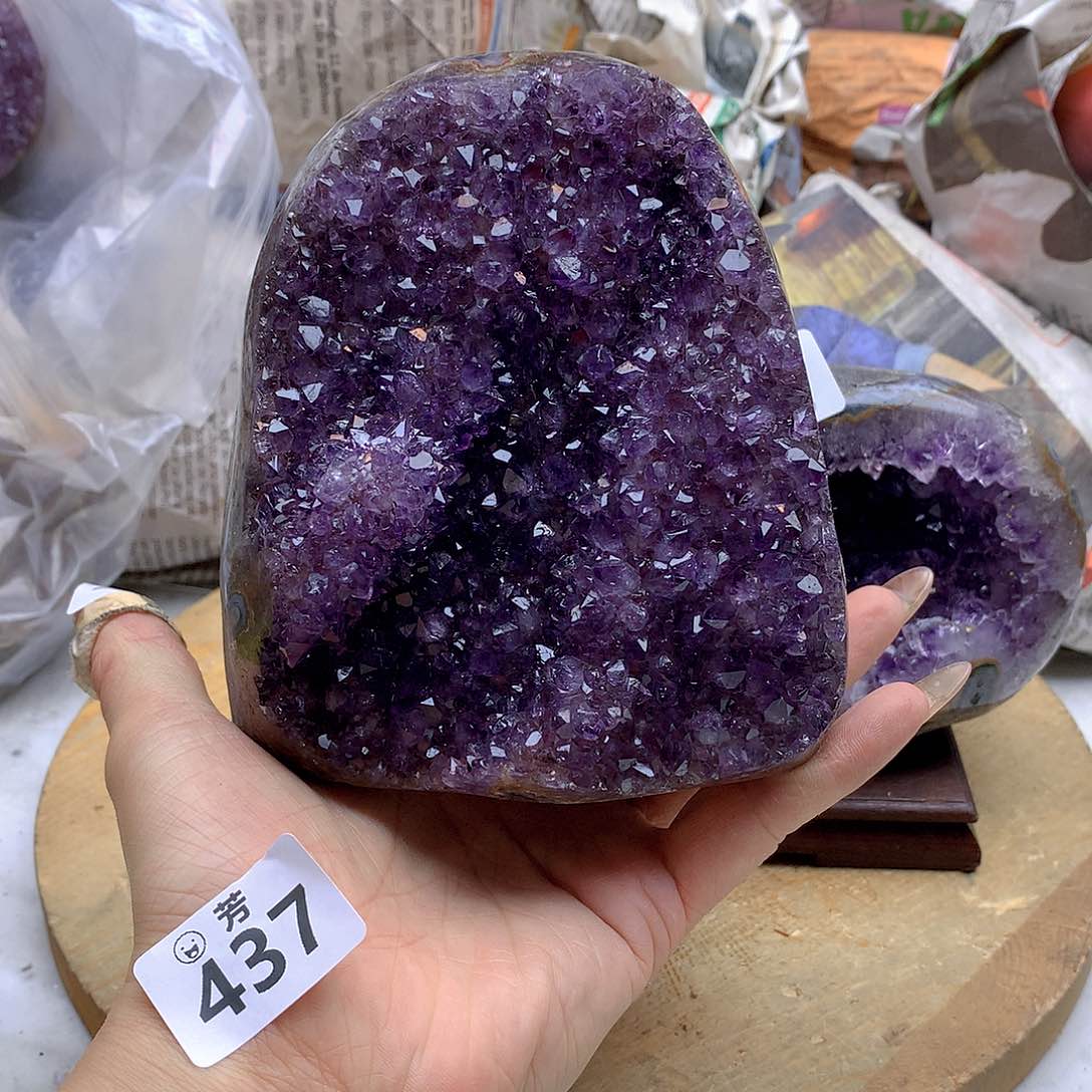 紫晶大型摆件（非配饰）未镶嵌
