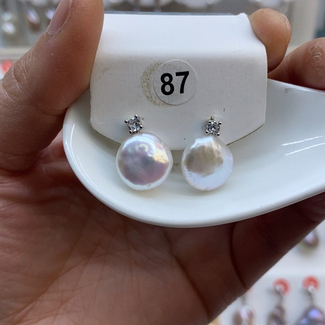 美***蛇未镶嵌美丽哦哦哦淡水珍珠