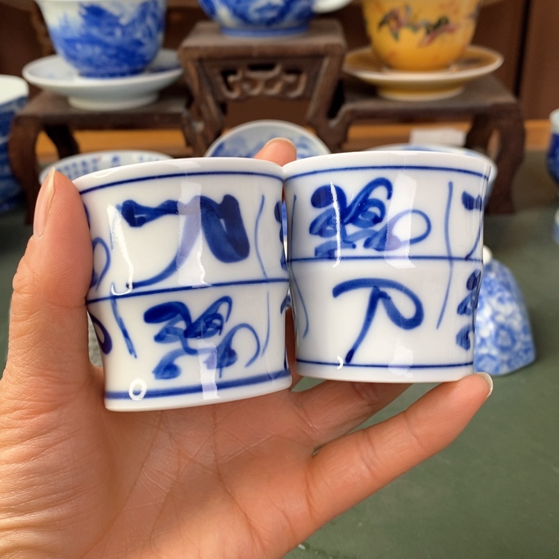 杯景德镇陶瓷手工手绘