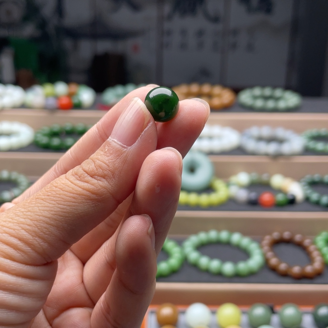 @***—和田玉未镶嵌手链10