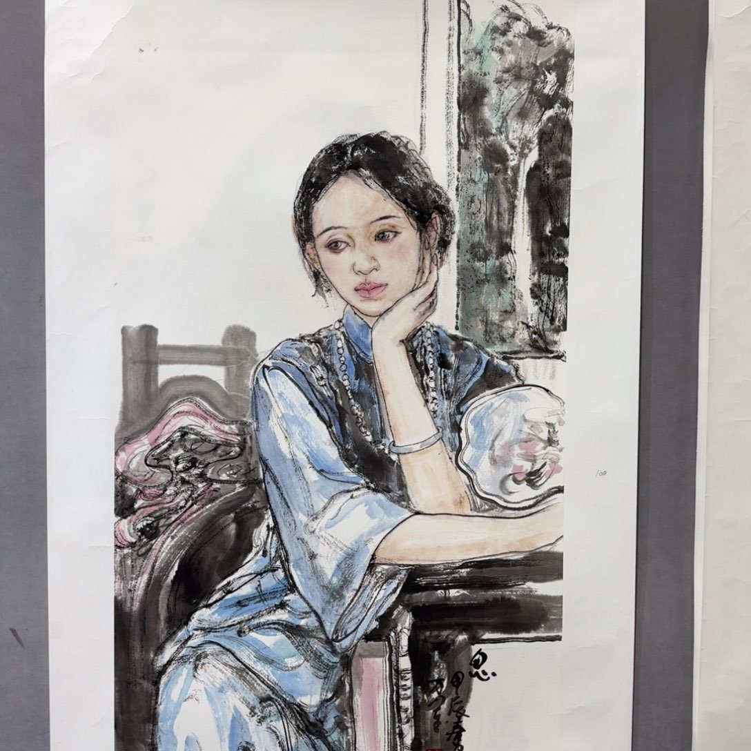 国画国画纯手绘作品请放心去藏