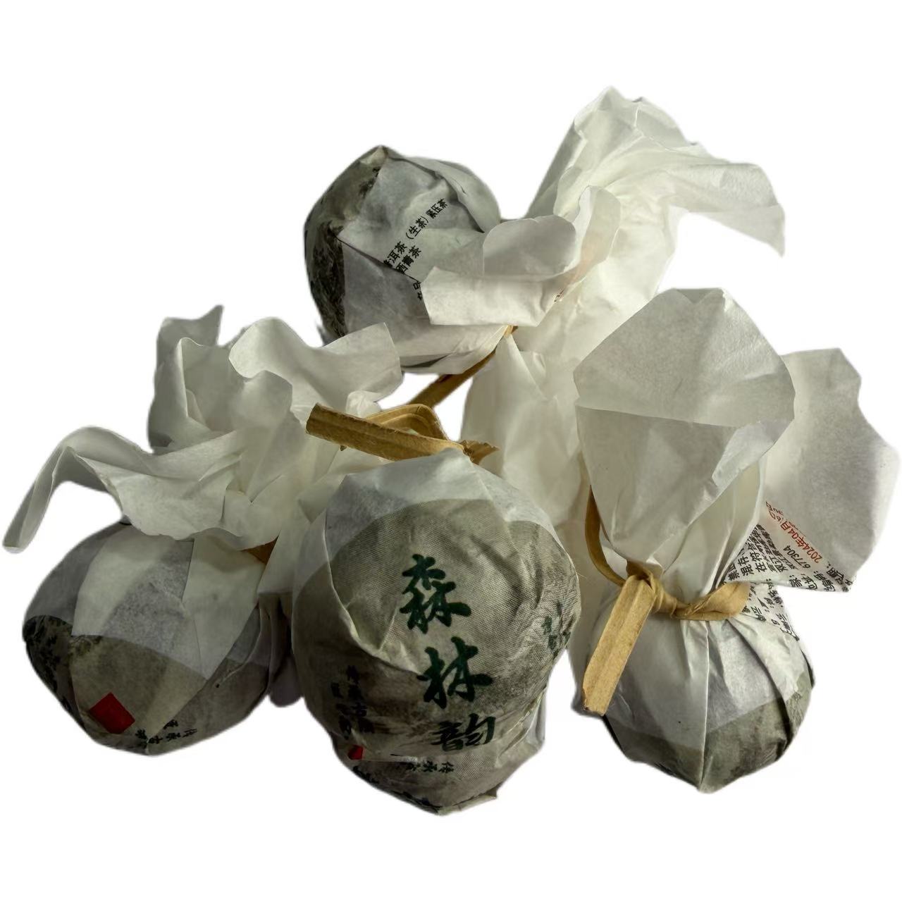 2024年小攀家森林韵味普洱生茶龙珠500克1月2日-【12号品】