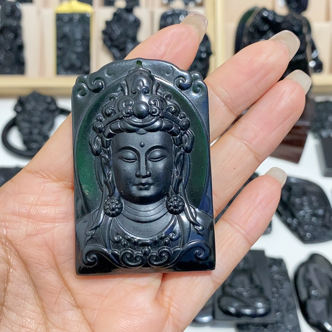 我***远岫玉未镶嵌纯天然岫玉颈饰