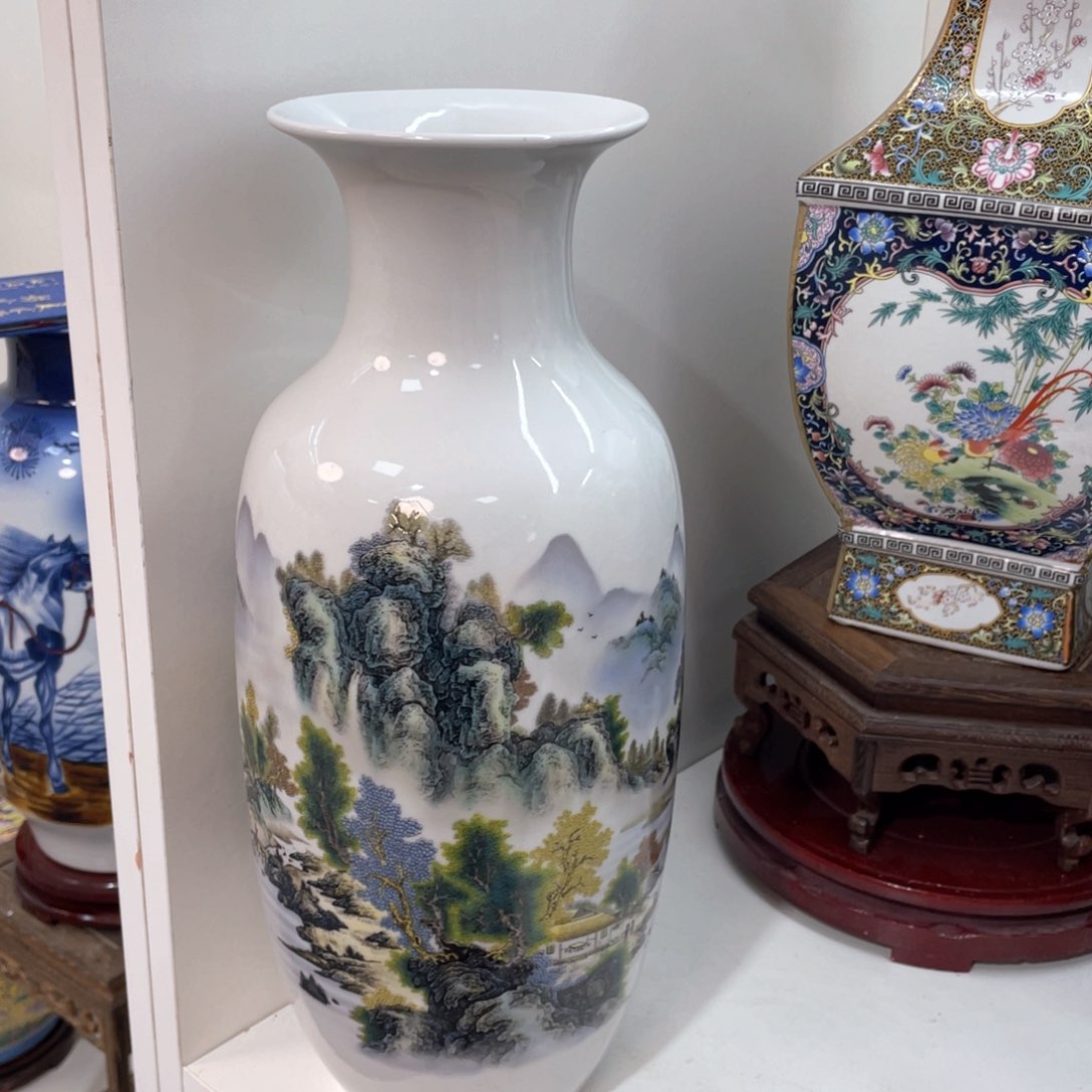 摆件景德镇陶瓷现代工艺品摆件