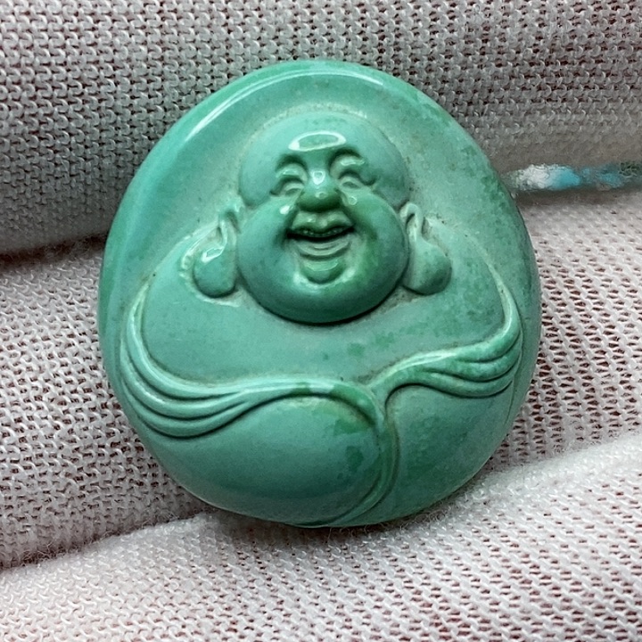 绿松石未镶嵌天然原矿 地大质检