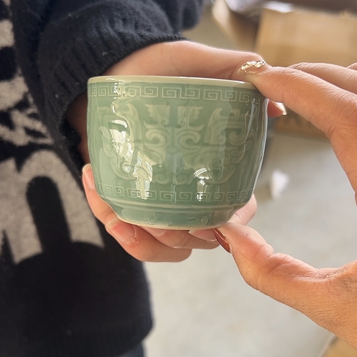 小米茶器龙泉青瓷