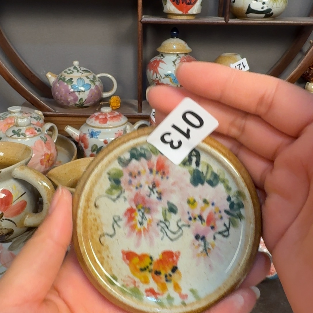 木***木瓷片景德镇手工制作