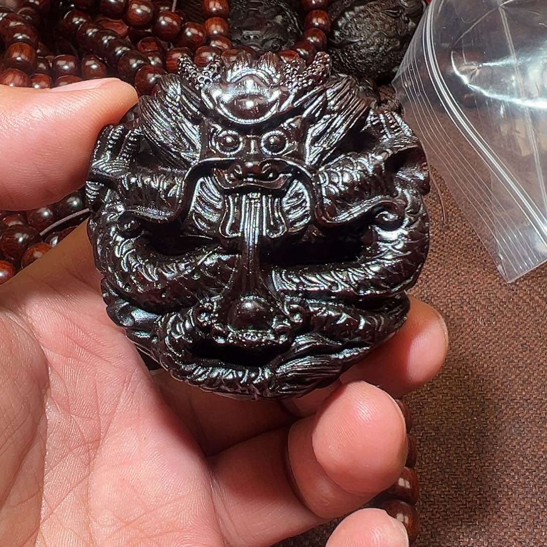 檀香紫檀（小叶紫檀）无事牌