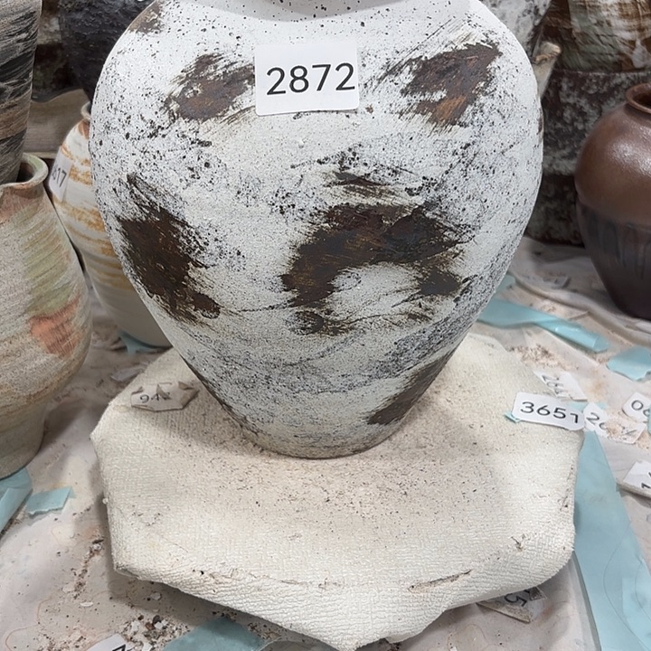 摆件高25，口11、无孔2872