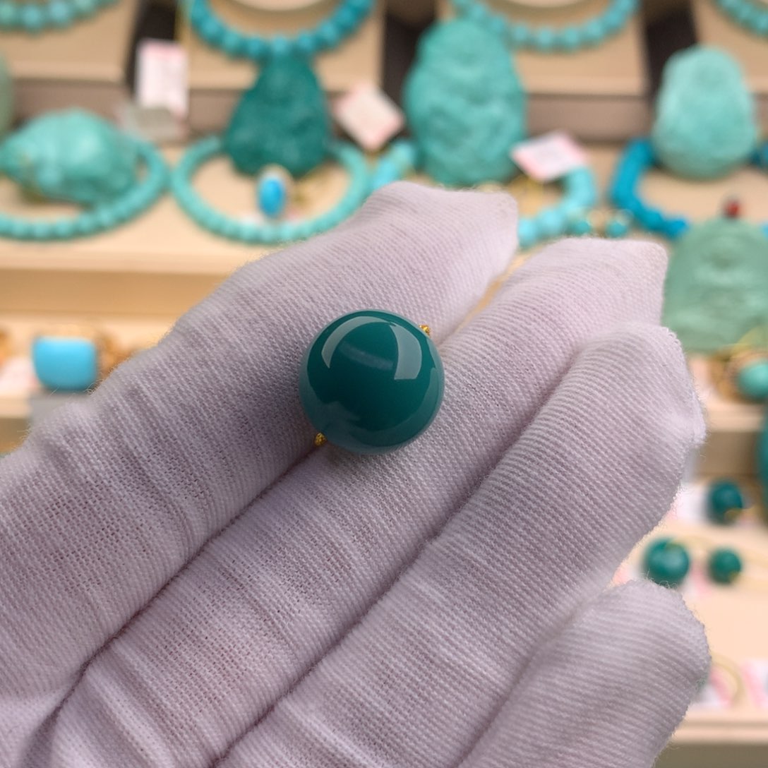 绿松石珠宝奇石未镶嵌G*