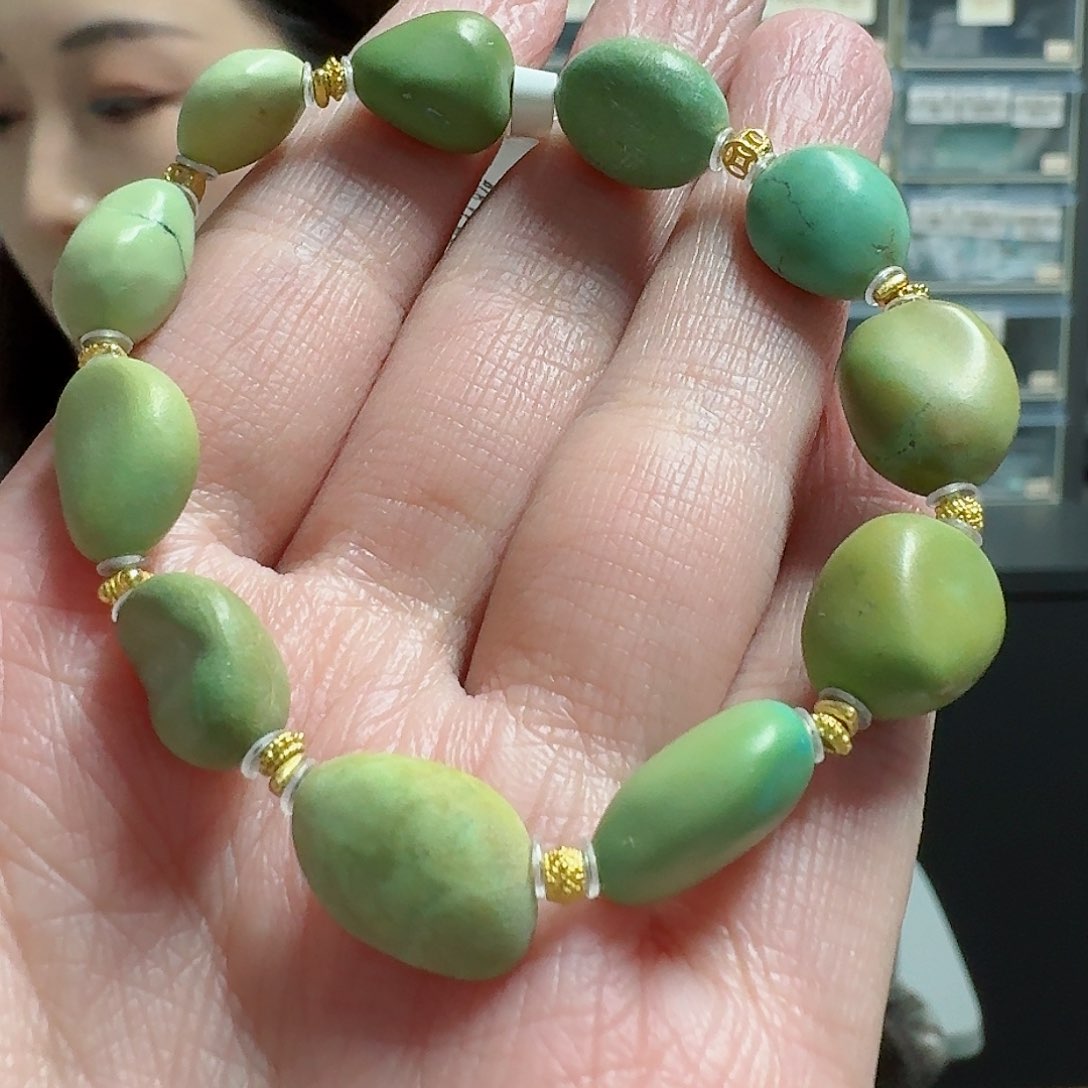 绿松石珠宝奇石未镶嵌