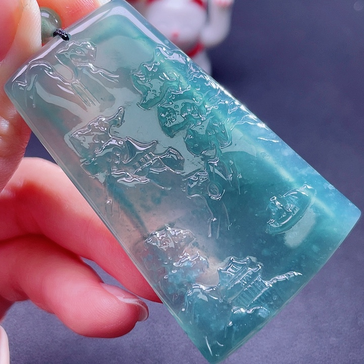 翡翠吊坠(不含链)未镶嵌