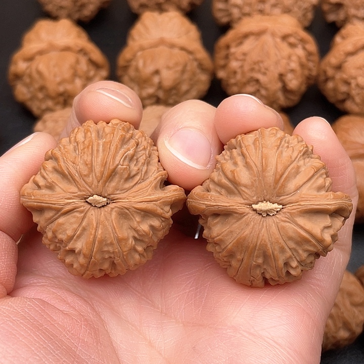 文玩核桃吊坠山*﹏白狮子