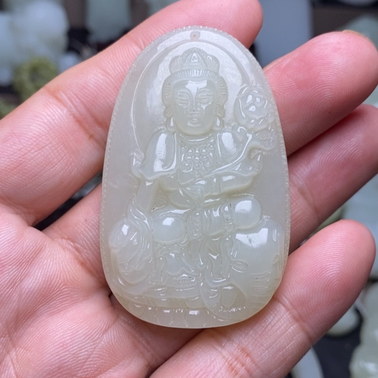 【闪购商品】颈饰未镶嵌和田玉