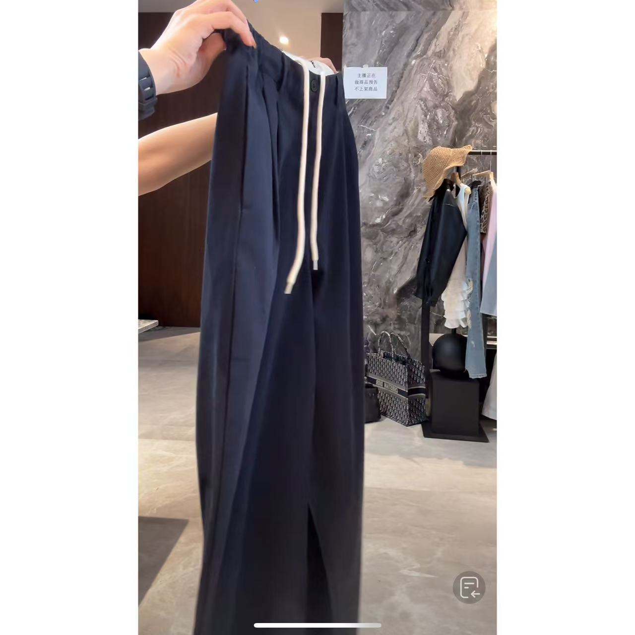 徐秋阳  海岛情书  百搭时尚休闲显瘦春季新款休闲裤12215