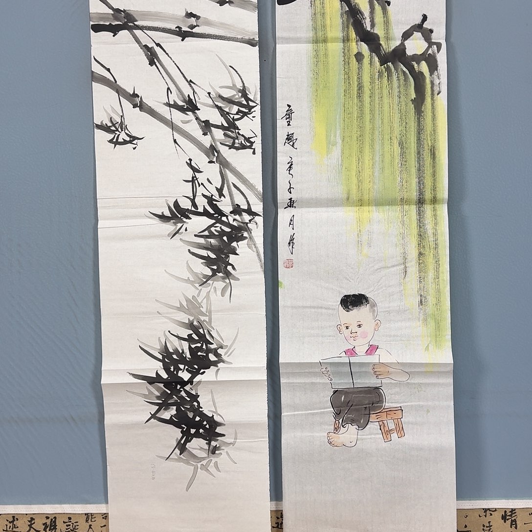 国画1444 牡丹仙子好可爱