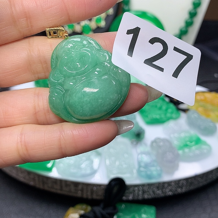 翡翠吊坠(不含链)未镶嵌