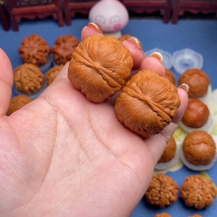 文玩核桃把件用****4水晶蟾