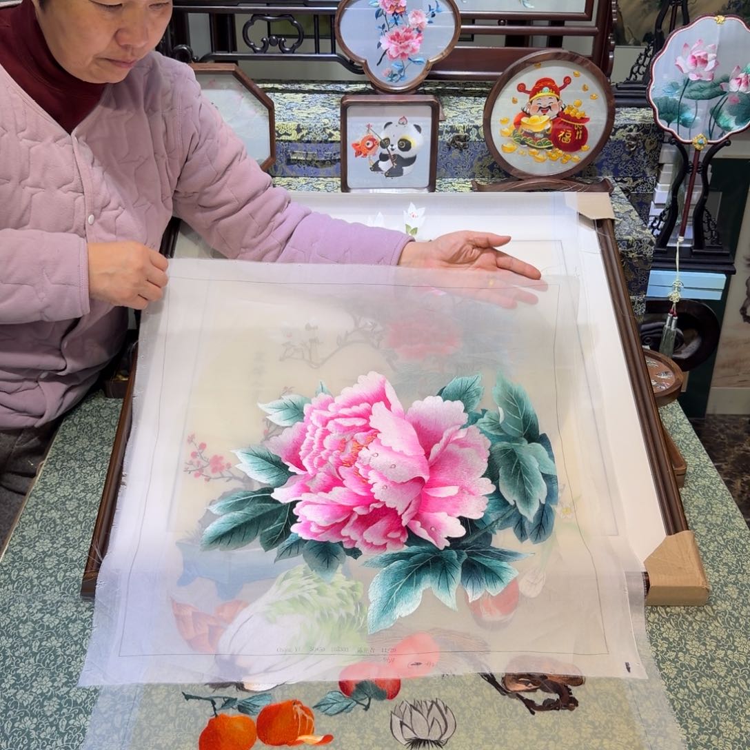 刺绣手工苏绣工艺