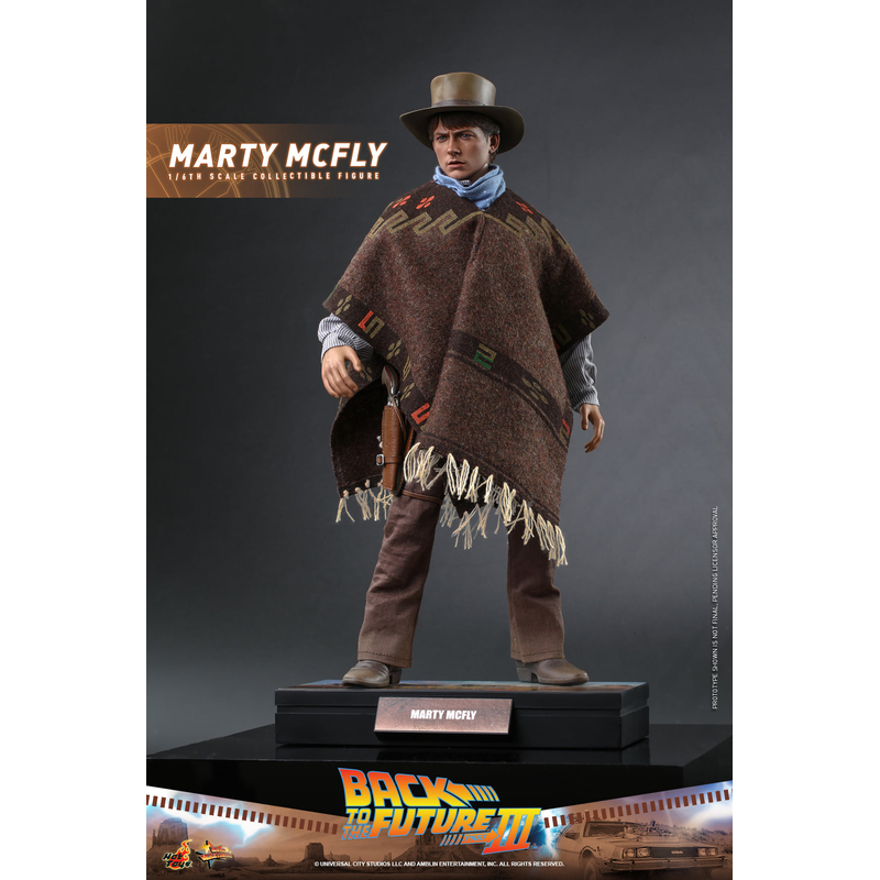 全新现货 HotToys HT 1/6 MMS616 回到未来3 马丁
