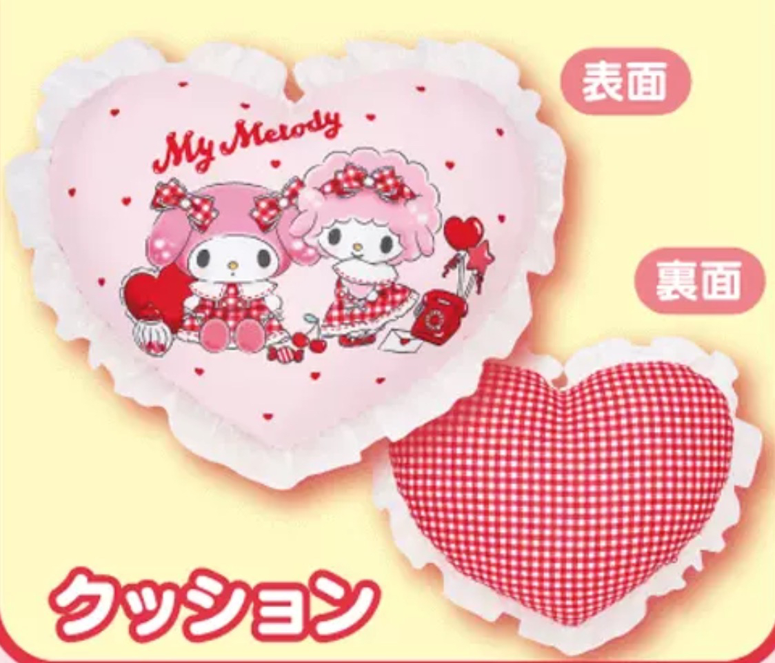 [OU|美乐蒂|50周年]正版日谷25年6月新|毛绒偶挂件|杯购物袋靠枕|