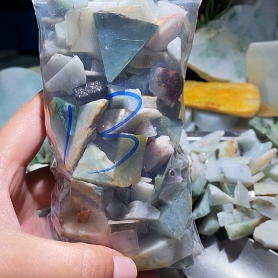翡翠散珠鱼缸料13
