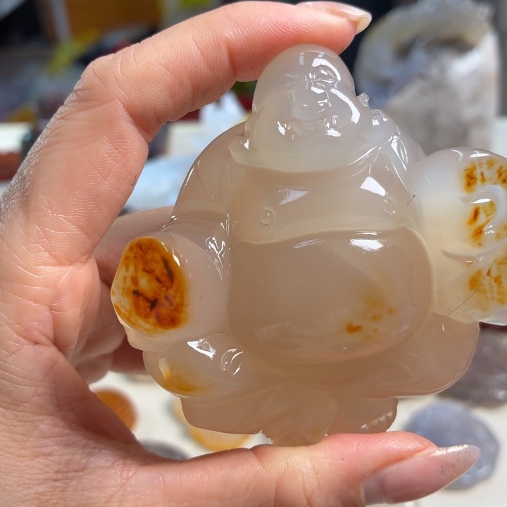 玛瑙/玉髓未镶嵌吊坠(不含链)