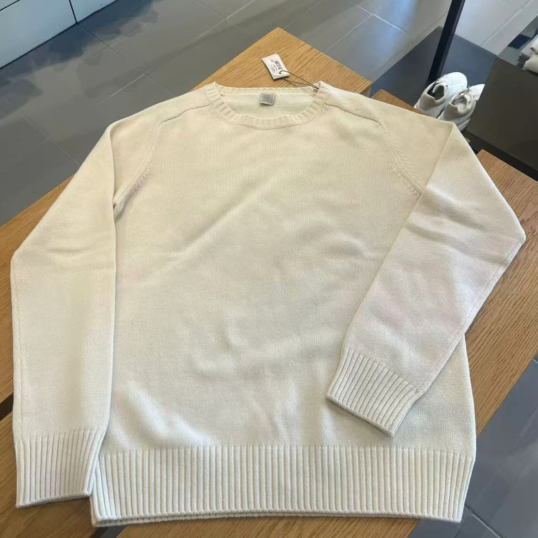 代eleventy 秋冬经典款纯羊绒圆领针织衫