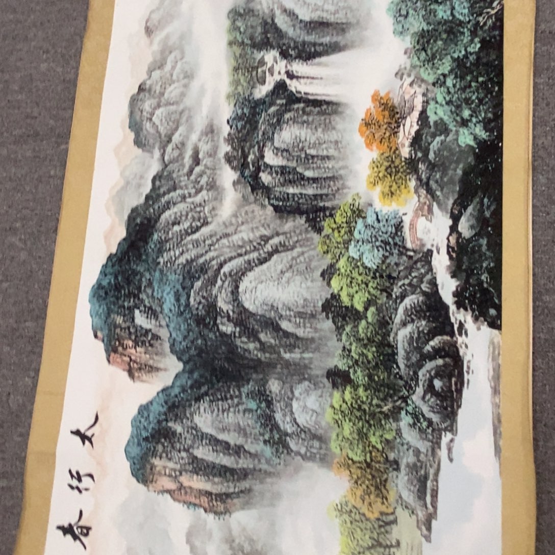 国画老师手笔手绘作品图n