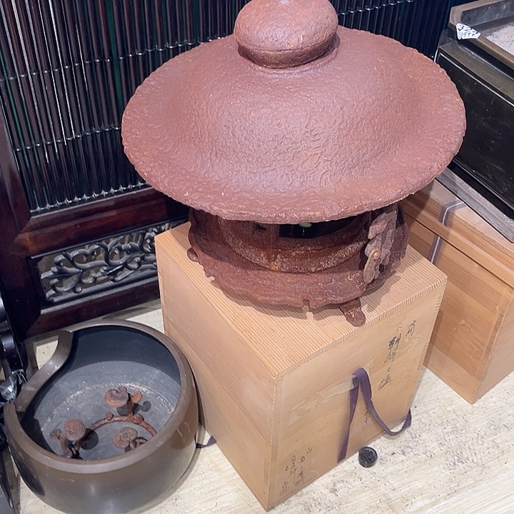 铁中古工艺品摆件