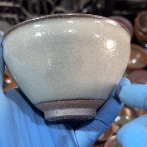 茶盏建阳建盏微瑕束口