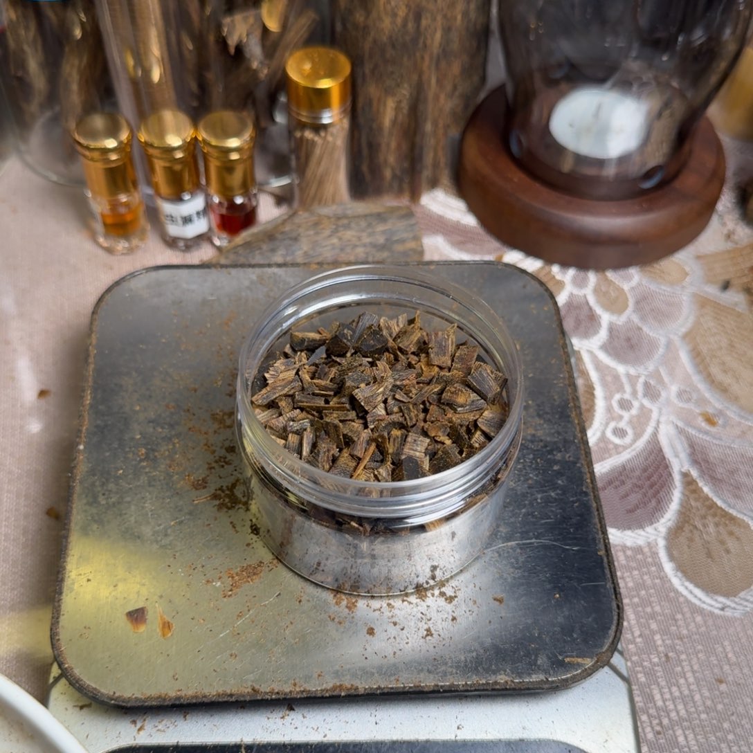 楠木绿香紫罗兰木艺原材料 52