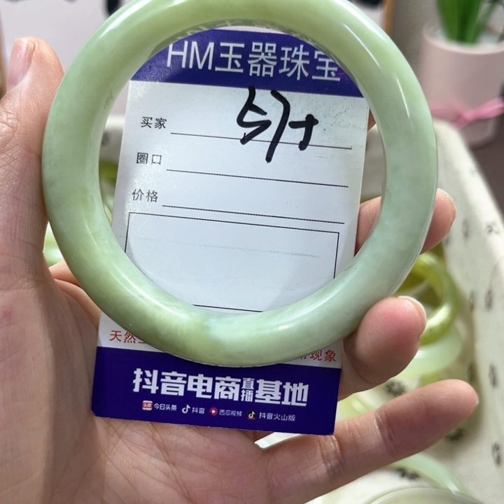 蛇纹石玉手镯未镶嵌492