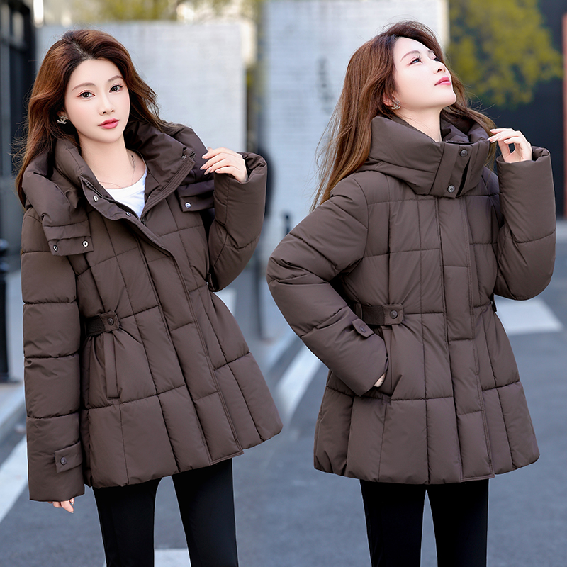 小个子棉服女秋冬季外套2025新款棉衣时尚修身收腰保暖小清新棉袄