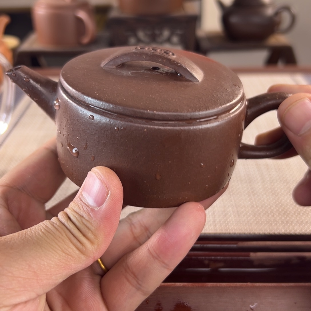 紫砂微瑕茶壶无礼盒无证书