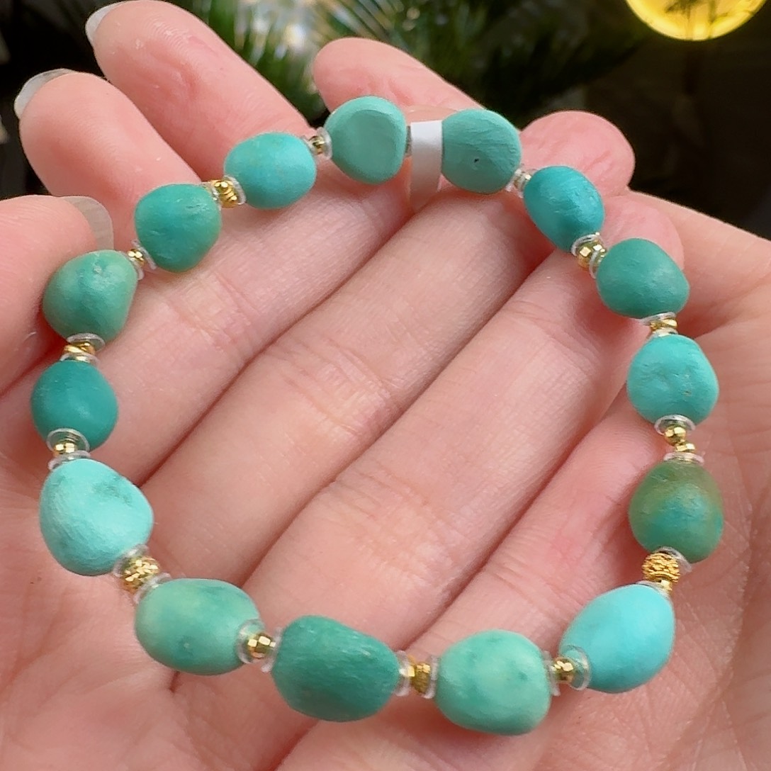 绿松石珠宝奇石未镶嵌