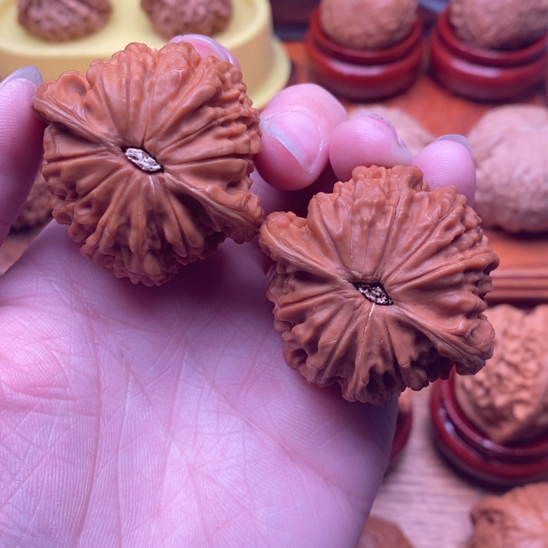 文玩核桃吊坠陈*磨盘42