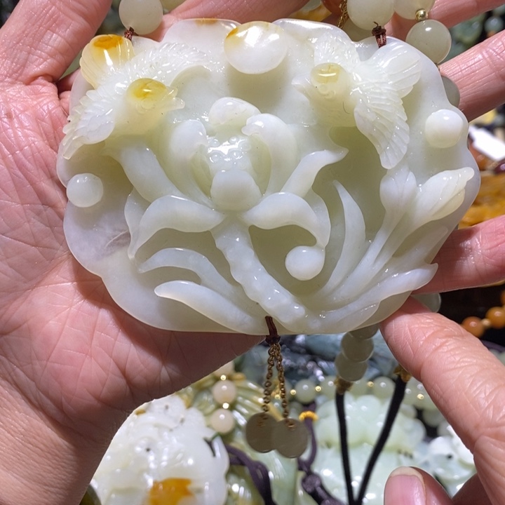 岫玉岫玉吊坠未镶嵌