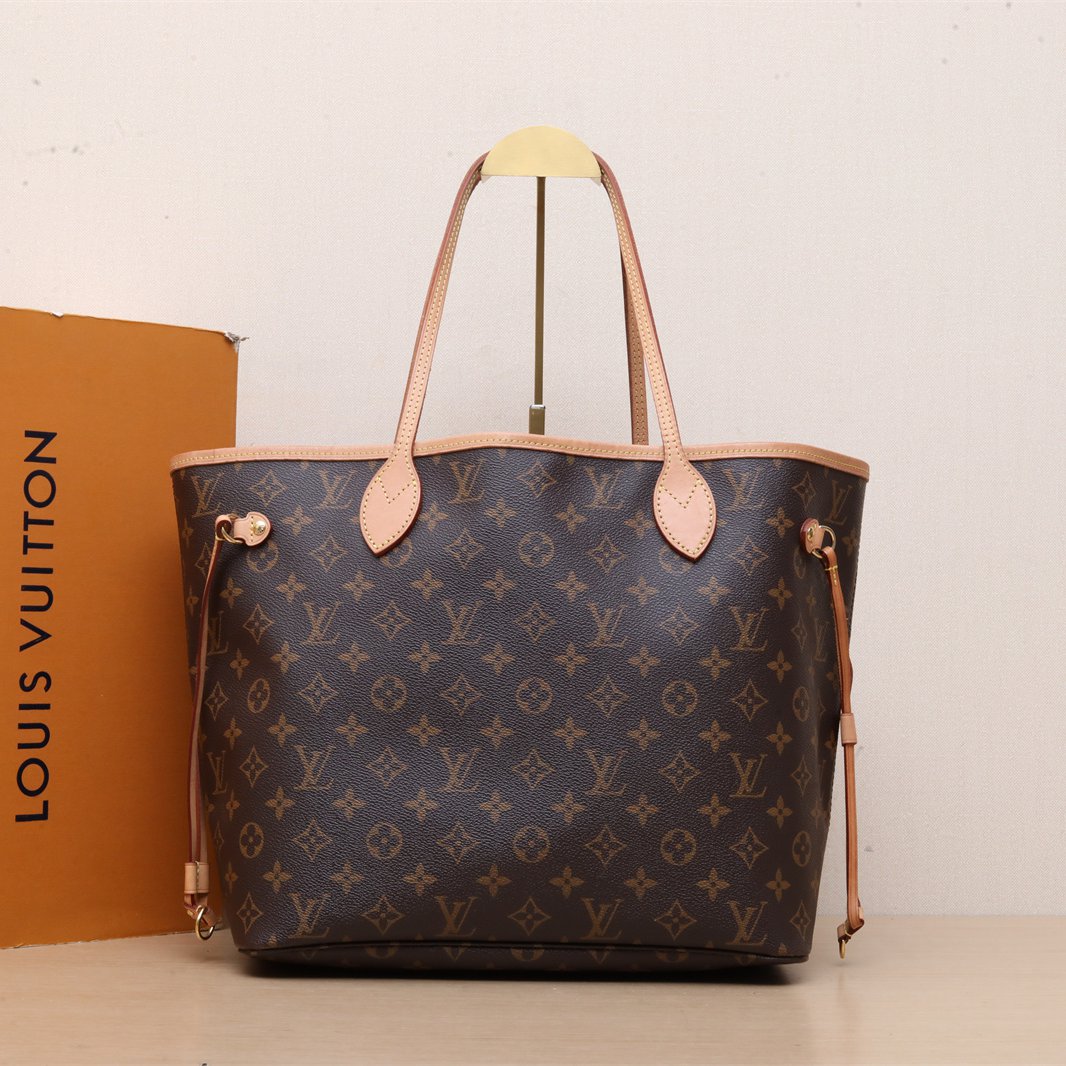 95新 LouisVuitton/路易威登 【娇】单肩包Neverfull31芯片786955