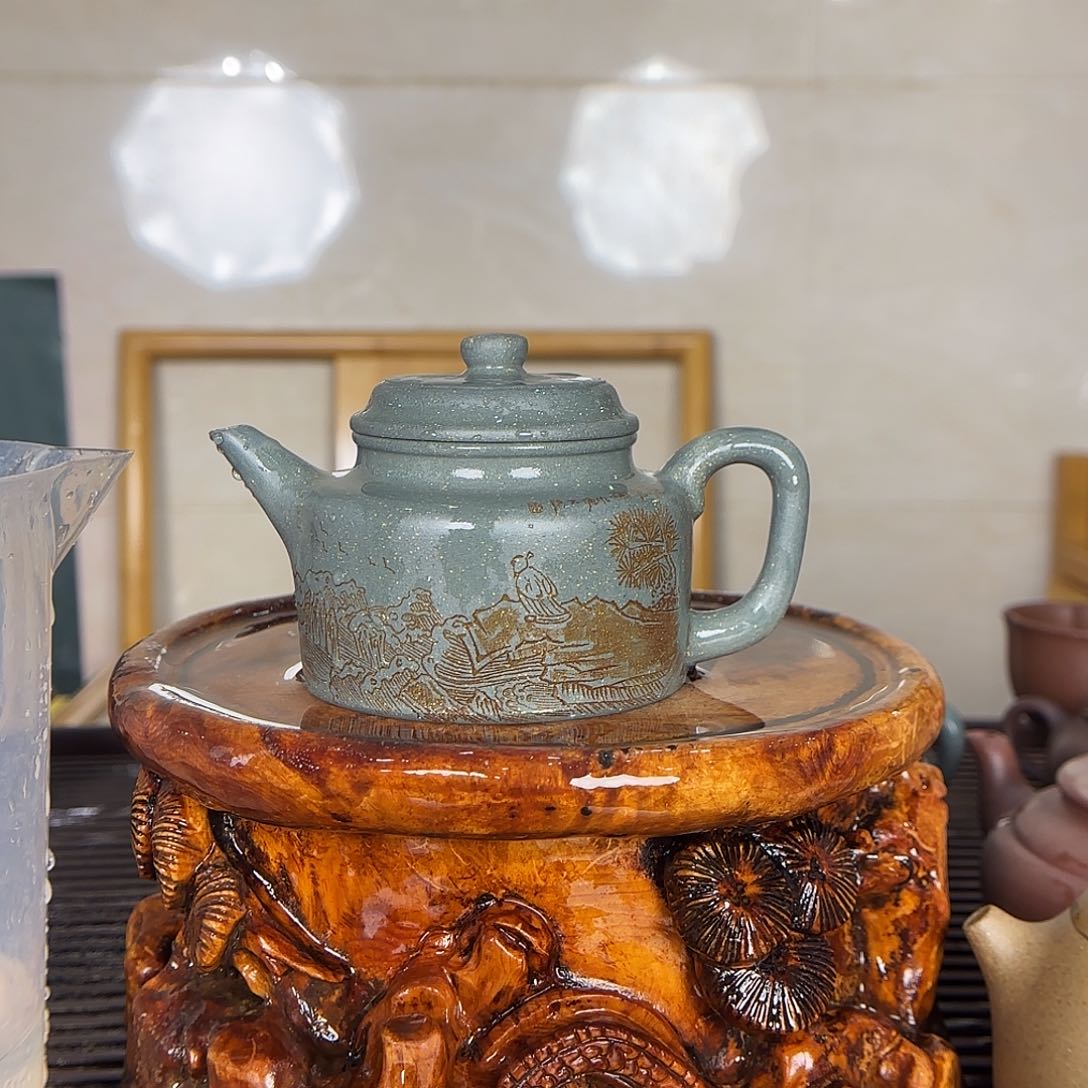 紫砂茶壶韩佳豪老师。280c c