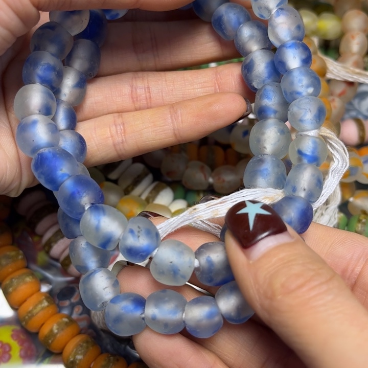 玻璃颈饰3072琉璃一条