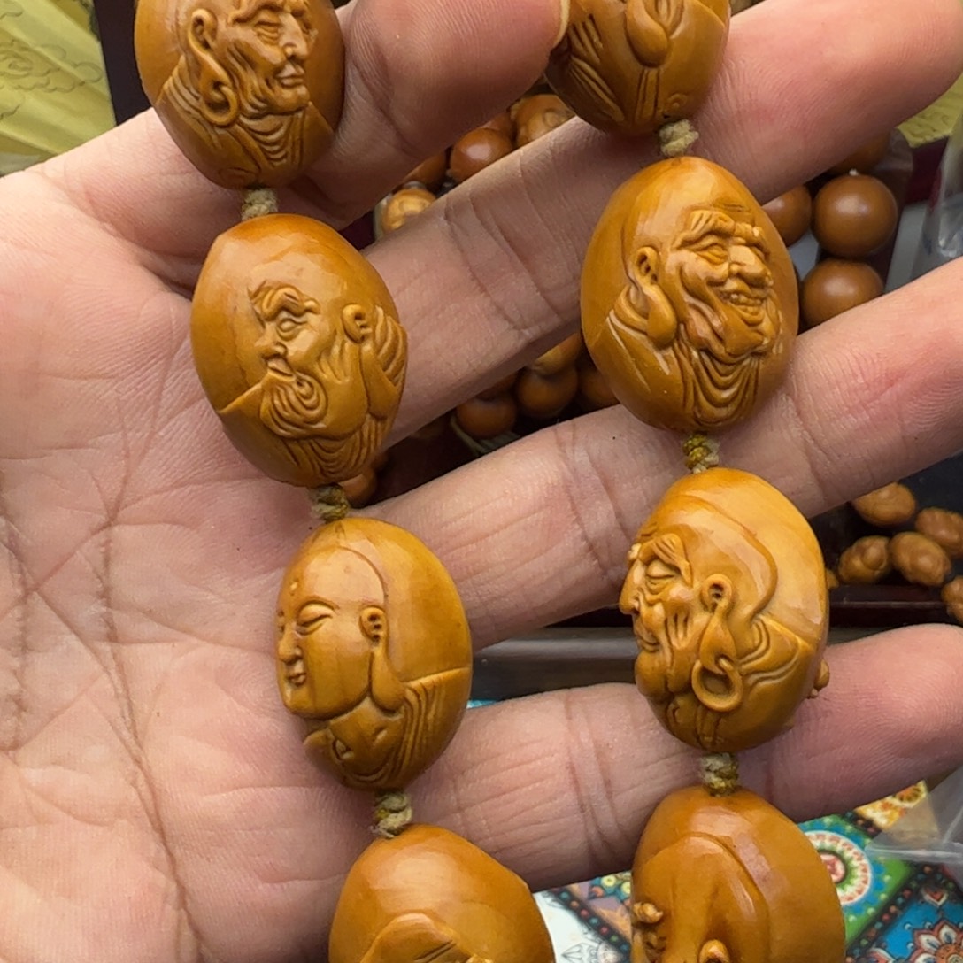 橄榄核手串/手链微返油2.0手工十八罗汉